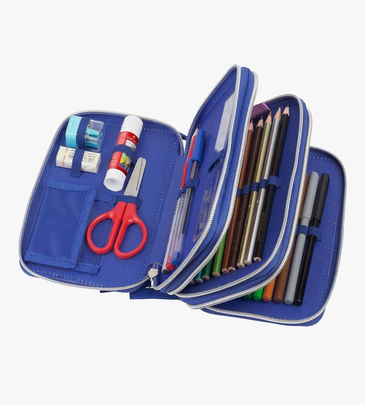 Faber-Castell - Estuche Escolar Triple