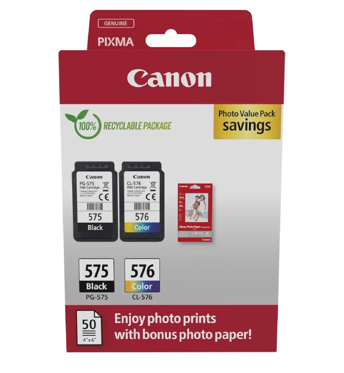 Canon PG-575 + CL-576