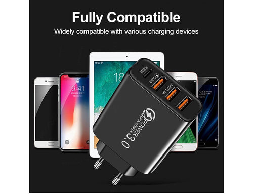 Bloque Cargador USB Divisor Convertidor Multipuerto
Bloques De Carga Rápida