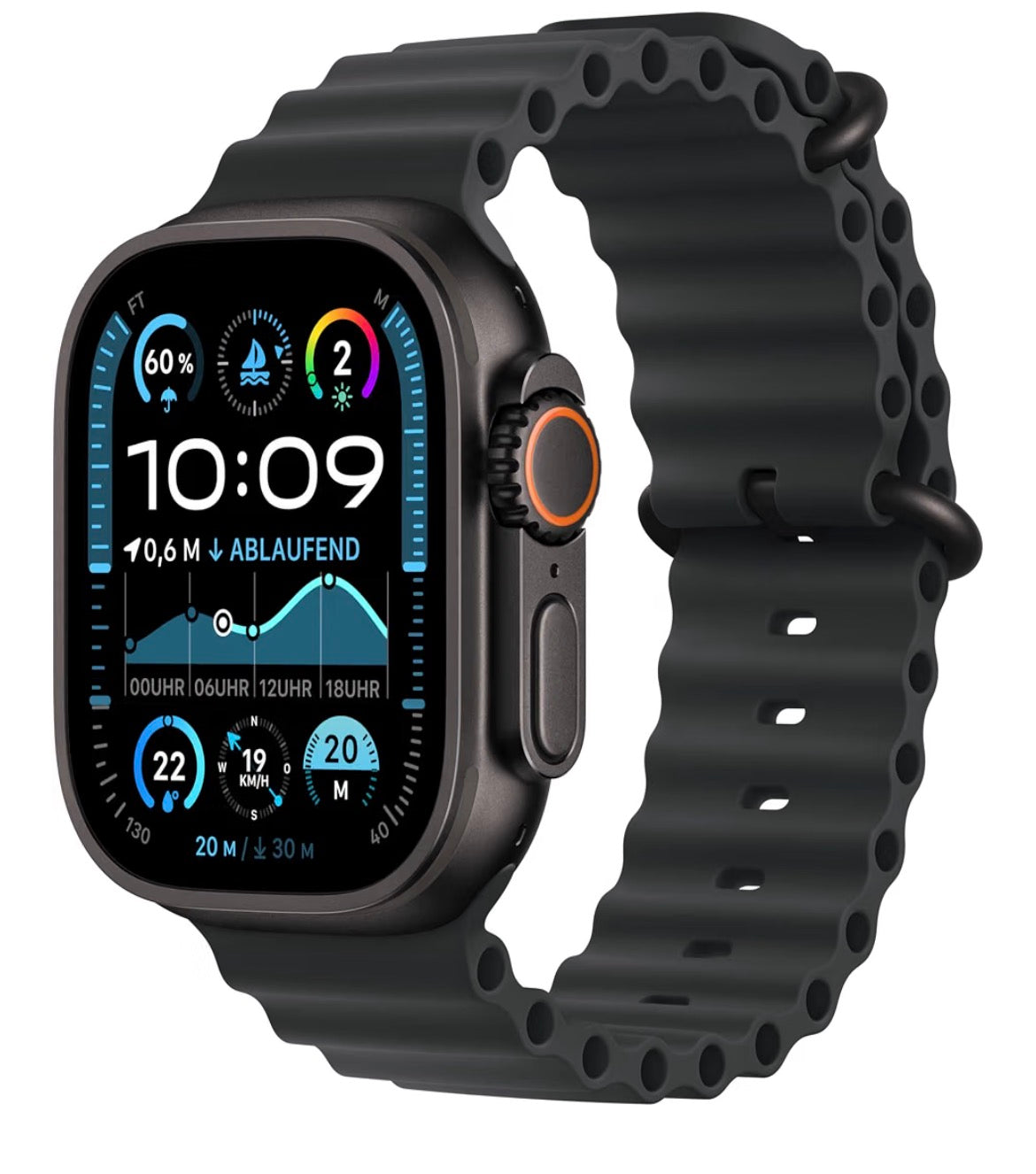 Apple Watch Ultra 2 [GPS + Cellular, 49mm] Black Titanium