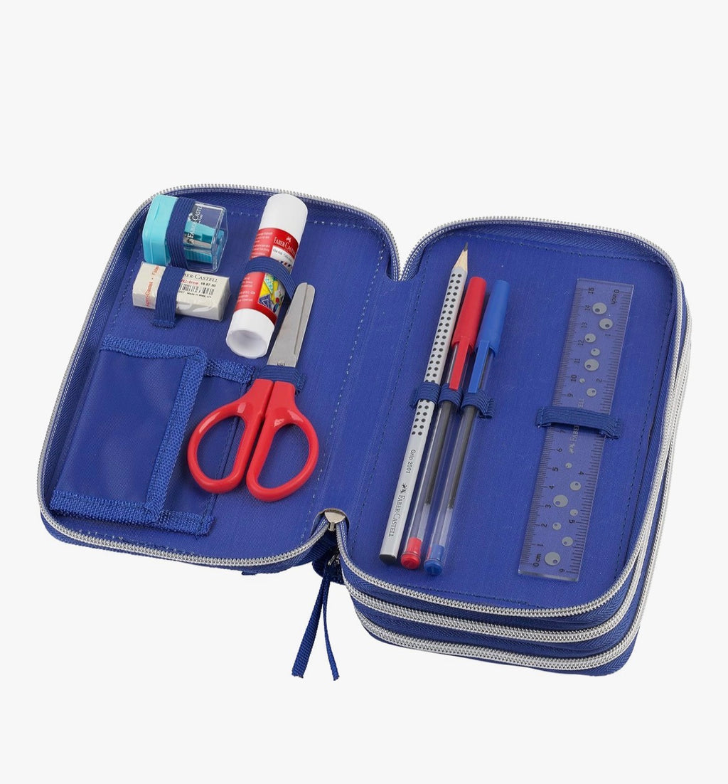 Faber-Castell - Estuche Escolar Triple